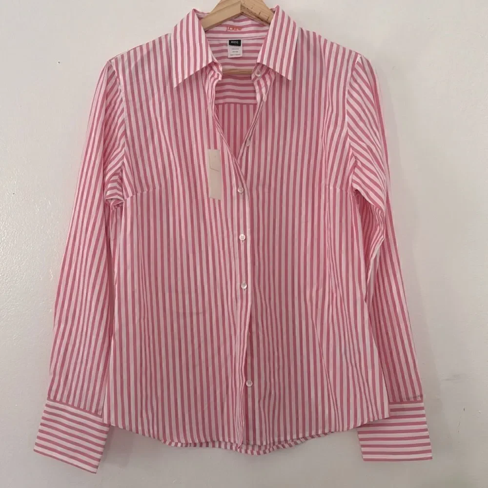 J. CREW medium slim fit Long sleeve shirt NWT